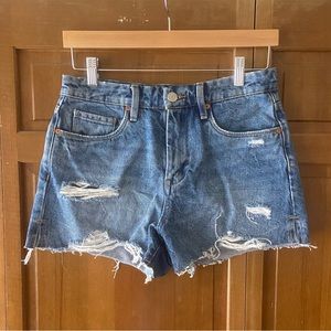 NWOT Blank NYC High-Rise Denim Shorts Size 28